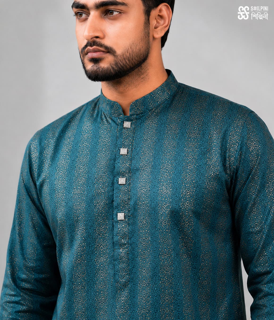 Shilpini Textured Panjabi thumbnail 3